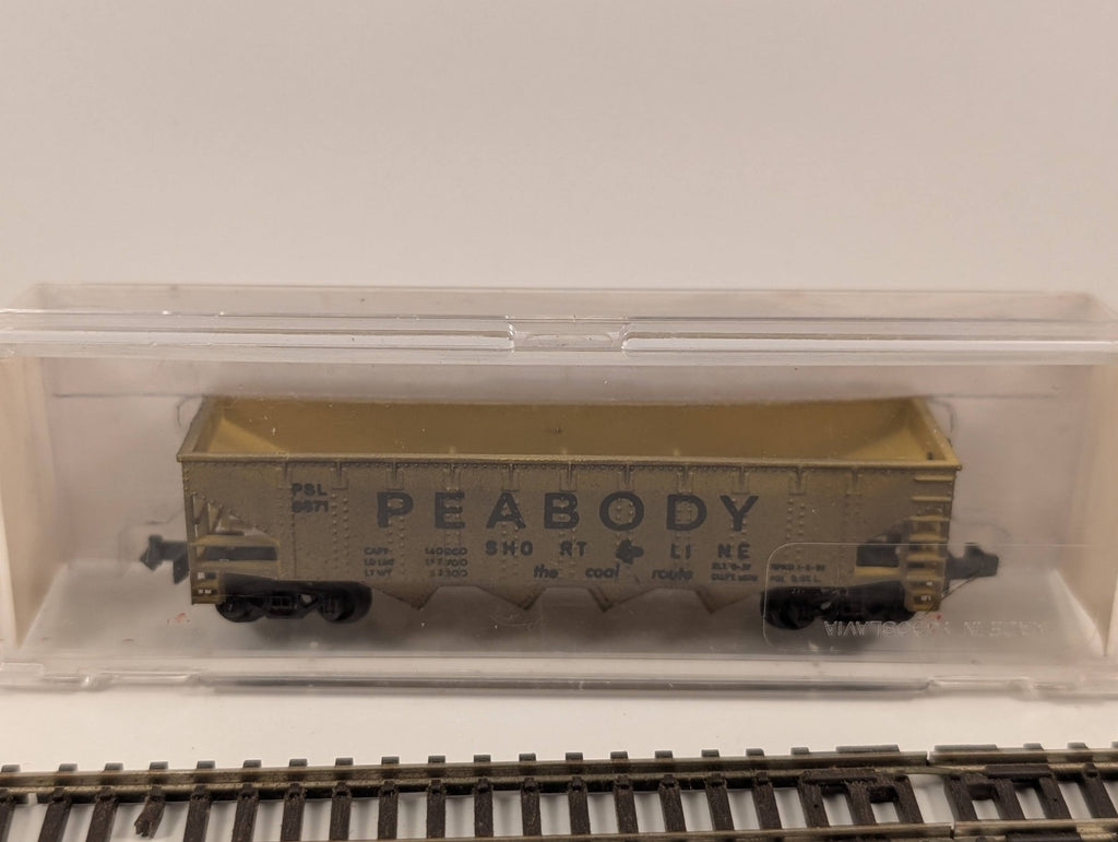 Life-Like N Gauge Peabody Short Line Hopper Car