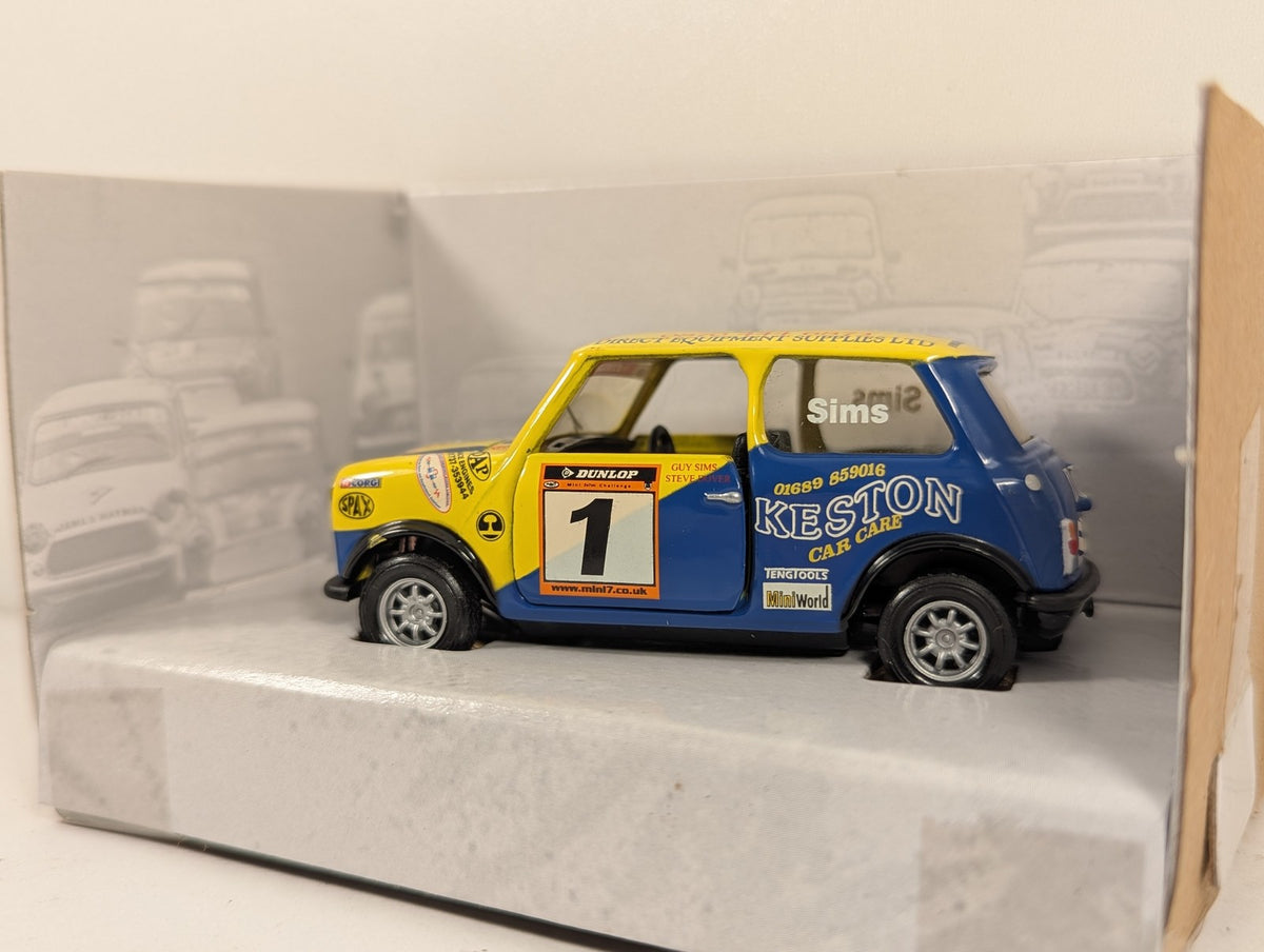 Corgi 1:36 Mini Seven-Mini Se7en Racing Club - Tim Sims Die-cast Model