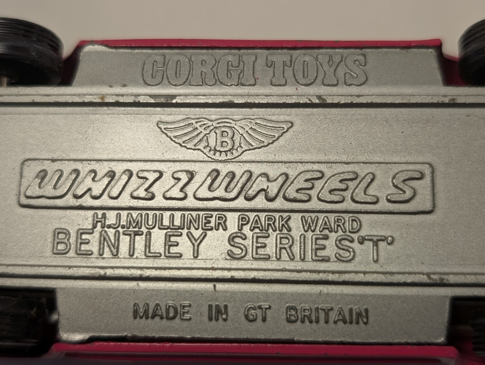 Corgi Whizzwheels Bentley T-Series Pink