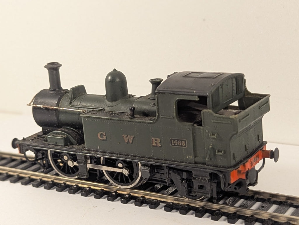Airfix OO Gauge GWR 14xx Class 0-4-2T 1466 Steam Locomotive - Spares