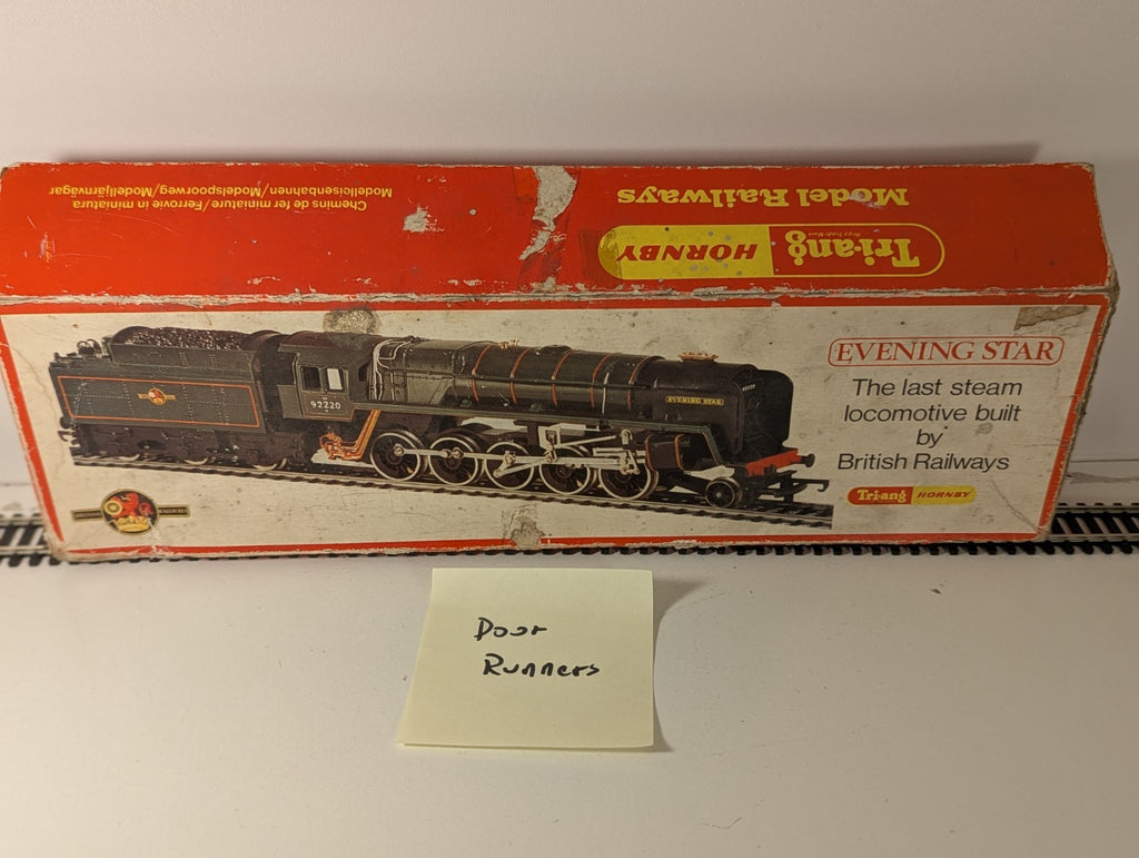 Tri-ang Hornby R861 OO Gauge BR Class 9F 2-10-0 “Evening Star” 92220 Poor Runner