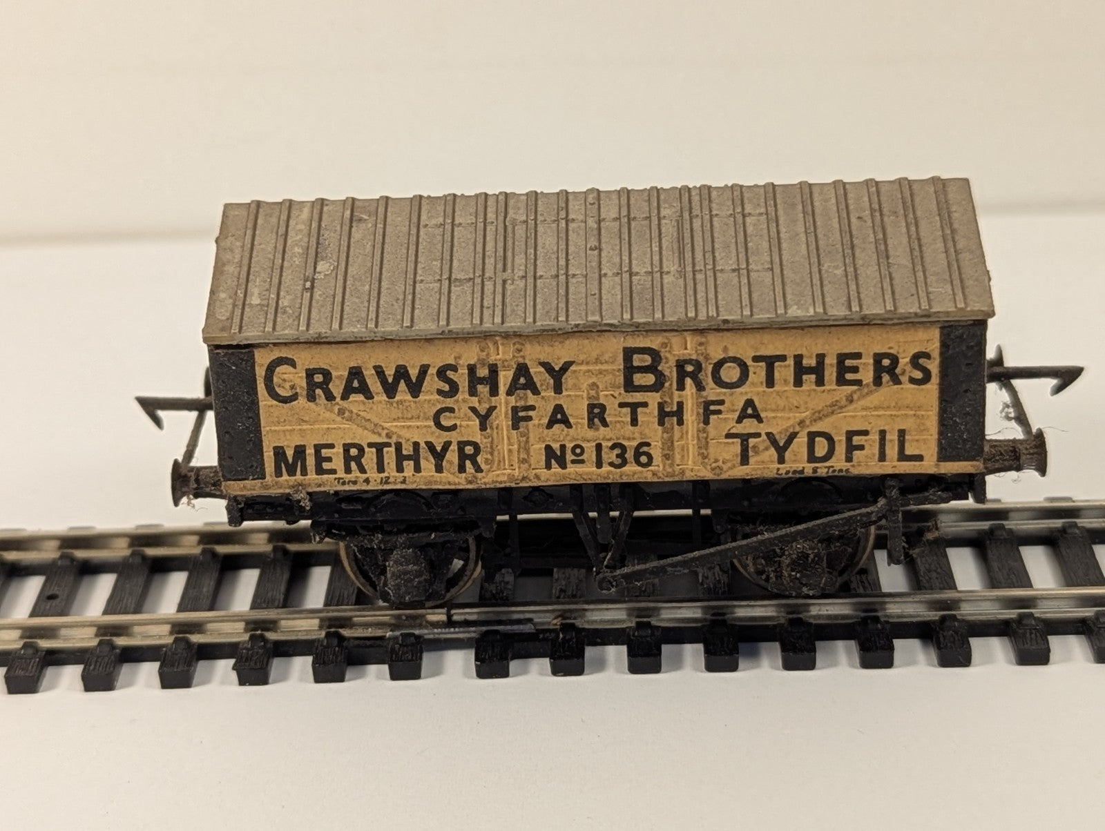 Kit Built Crawshay Brothers Cyfarthfa Merthyr Tydfil Covered Goods Wagon