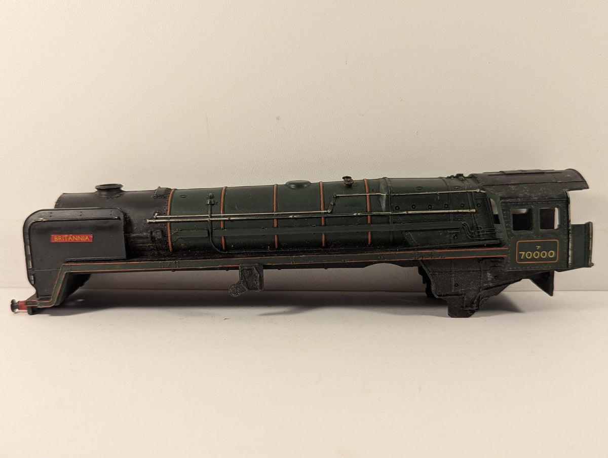Tri-ang OO Gauge Class 7MT Britannia Locomotive Body 70000 BR Brunswick Green