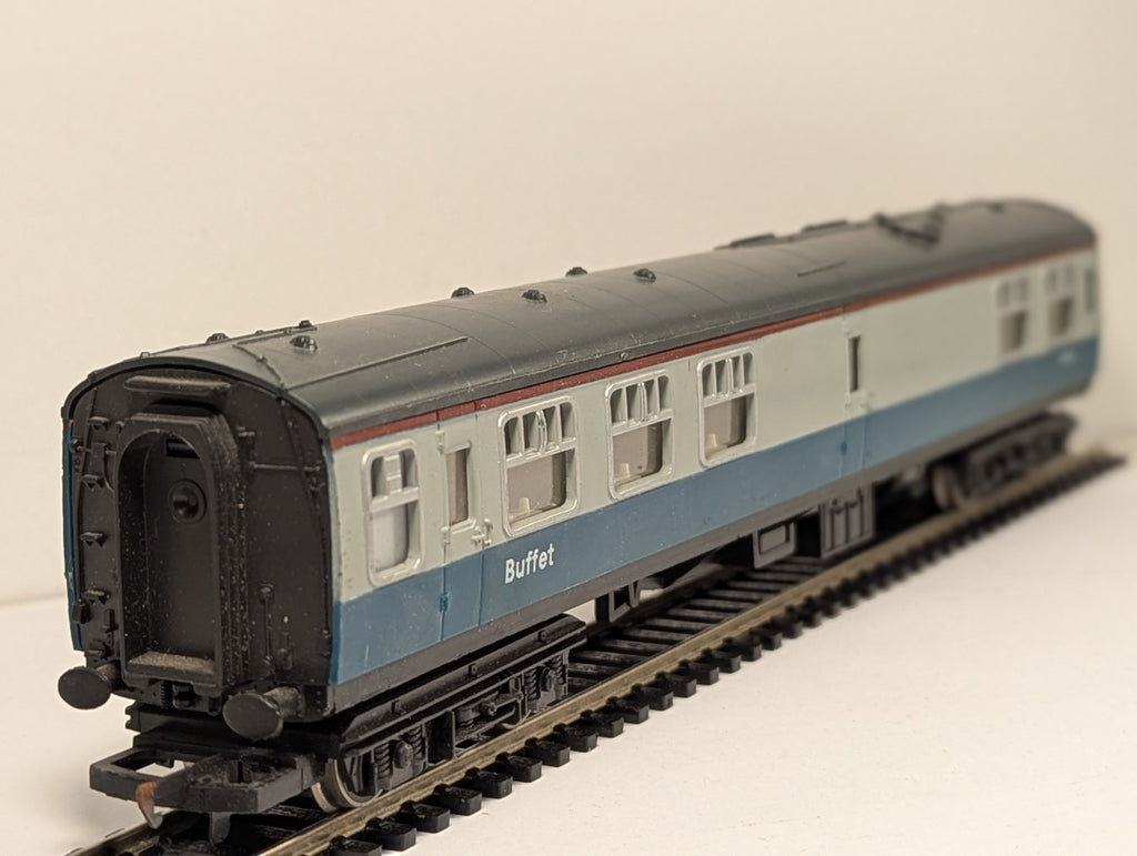 Hornby R923 OO Gauge Inter-City Buffet Car Blue & Grey