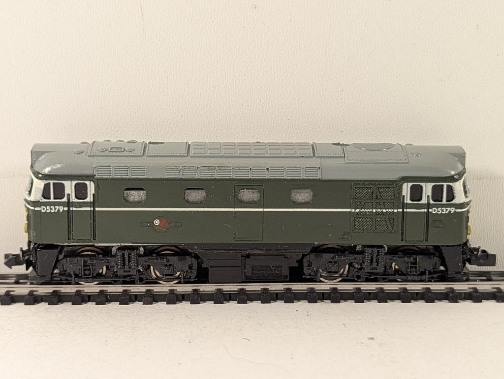 Kato N Gauge Class 27 Locomotive D5379 BR Green