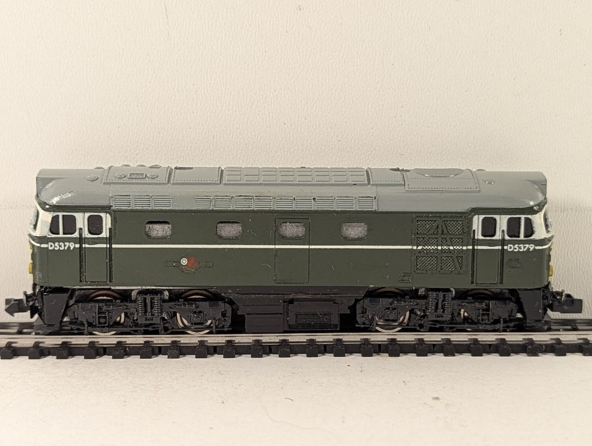 Kato N Gauge Class 27 Locomotive D5379 BR Green