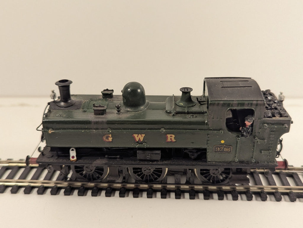 Kitbuilt GWR 57xx Class 0-6-0PT Pannier Tank No. 9716 – Poor Runner