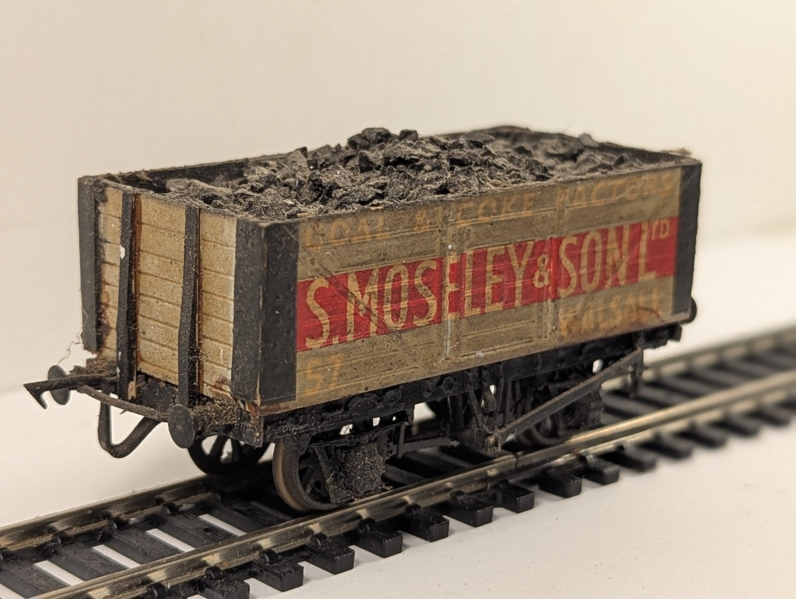 Kit Built OO Gauge S. Mosley & Son Ltd Private Owner Open Wagon