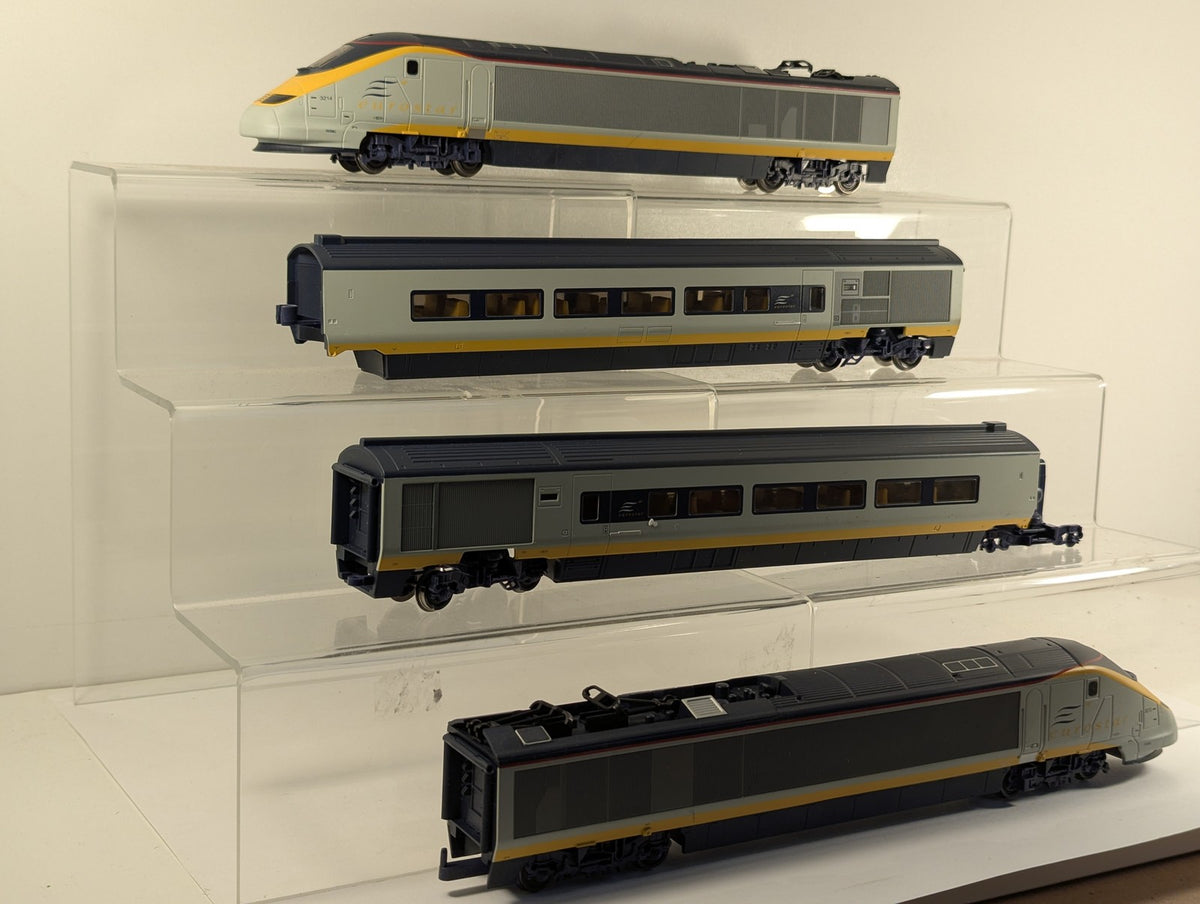 Hornby OO Gauge Eurostar Class 373 4-Car Set Electric Train Pack 3213 & 3214