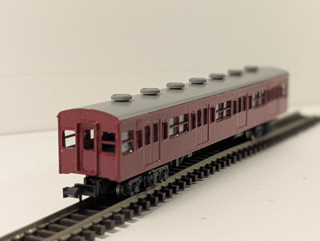 Kato N Gauge JNR Kuha 16 Commuter Coach Passenger Coach JNR Brown