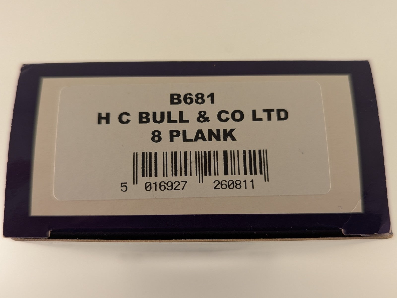 Dapol B681 8 Plank Open Wagon “H.C. Bull & Co Ltd, London”