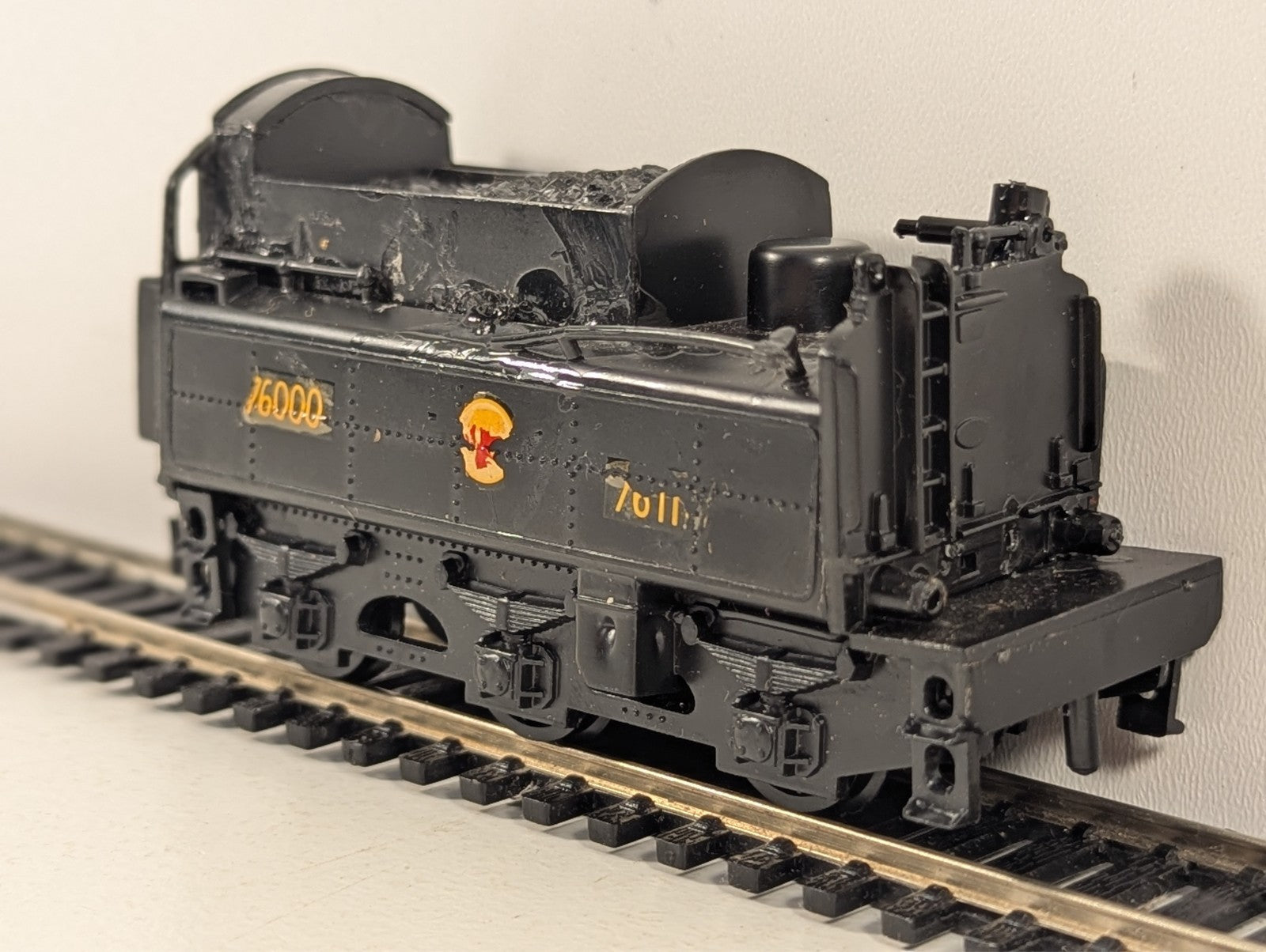 Kitbuilt BR Standard Tender - Damaged Decals - Missing Buffers & Coupling