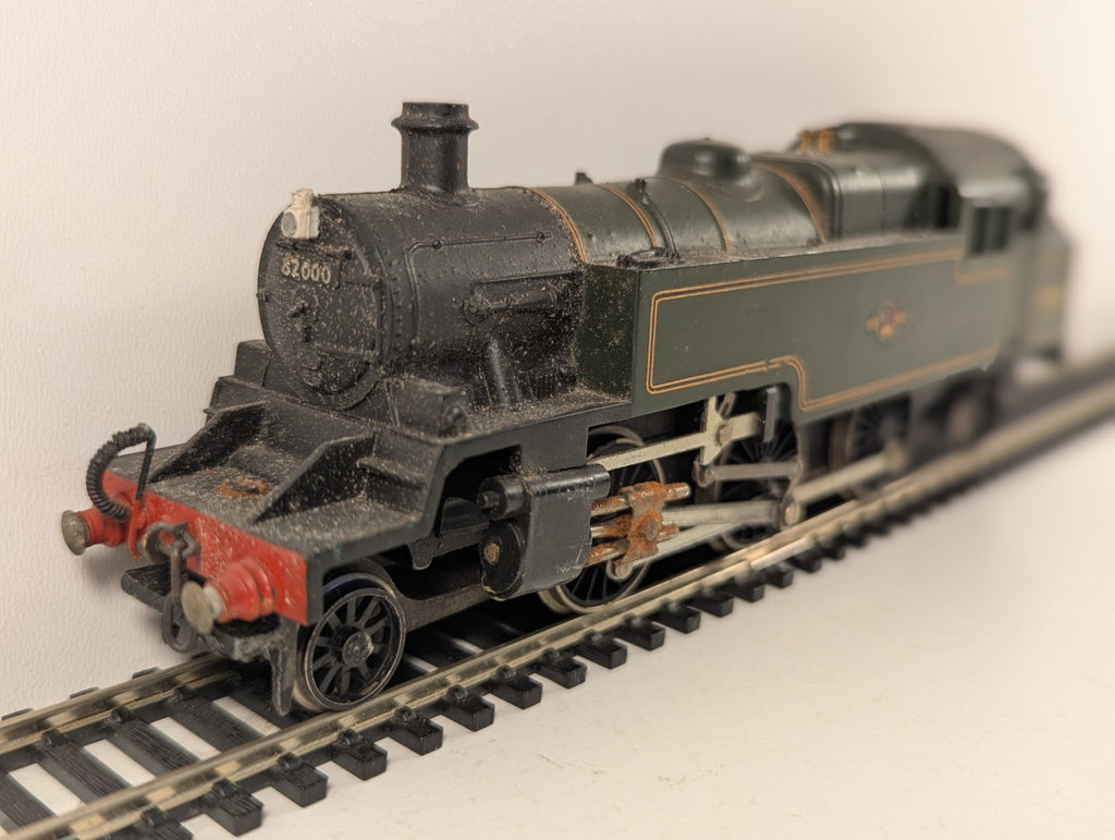 Tri-ang R59 OO Gauge BR Standard Class 3MT 2-6-2T Green - Spares/Repairs