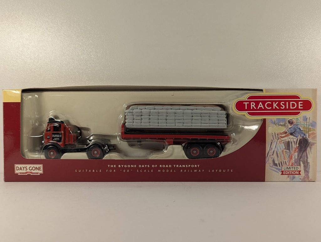 Lledo OO Gauge AEC Mammoth Flatbed Trailer & Slagload - Marley Tiles