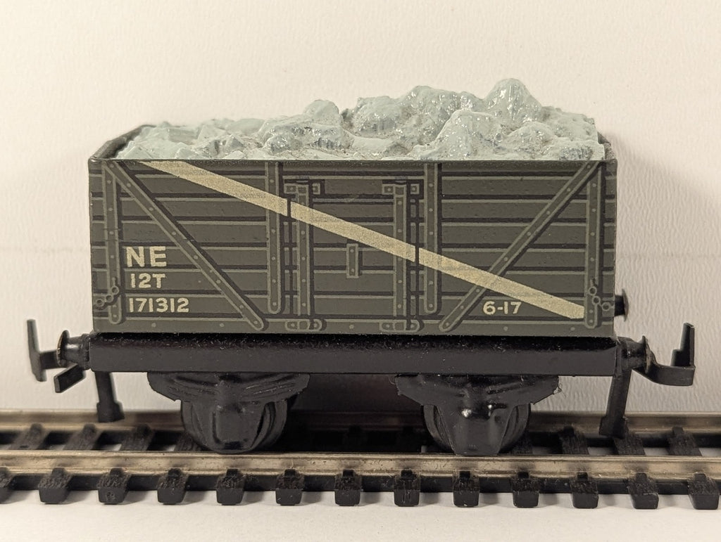 Trix Twin Railway OO Gauge Ballast Wagon Goods Wagon 171312 NE Grey 609