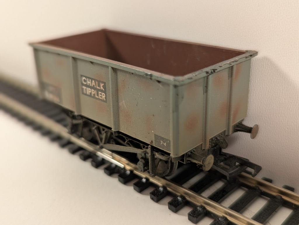 Bachmann Branchline 37-278A 27-Ton Steel Chalk Tippler Wagon – OO Gauge