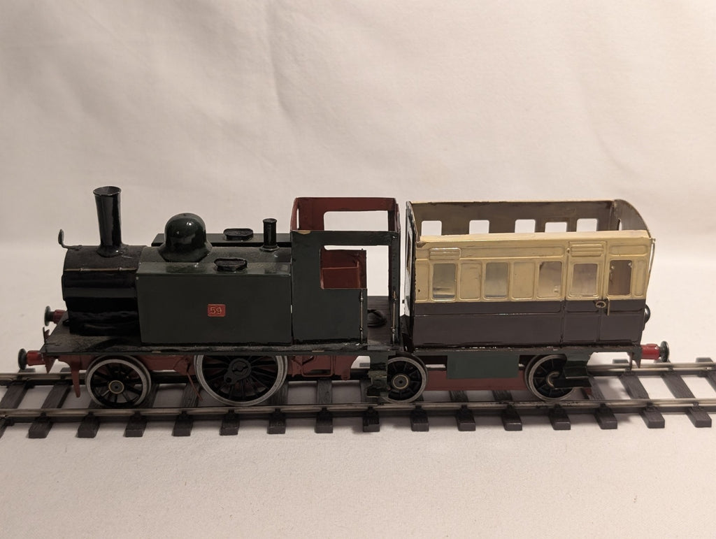 Kitbuilt O Gauge Class F9 4-2-4 Directors / Inspection Saloon – SR Lined Green