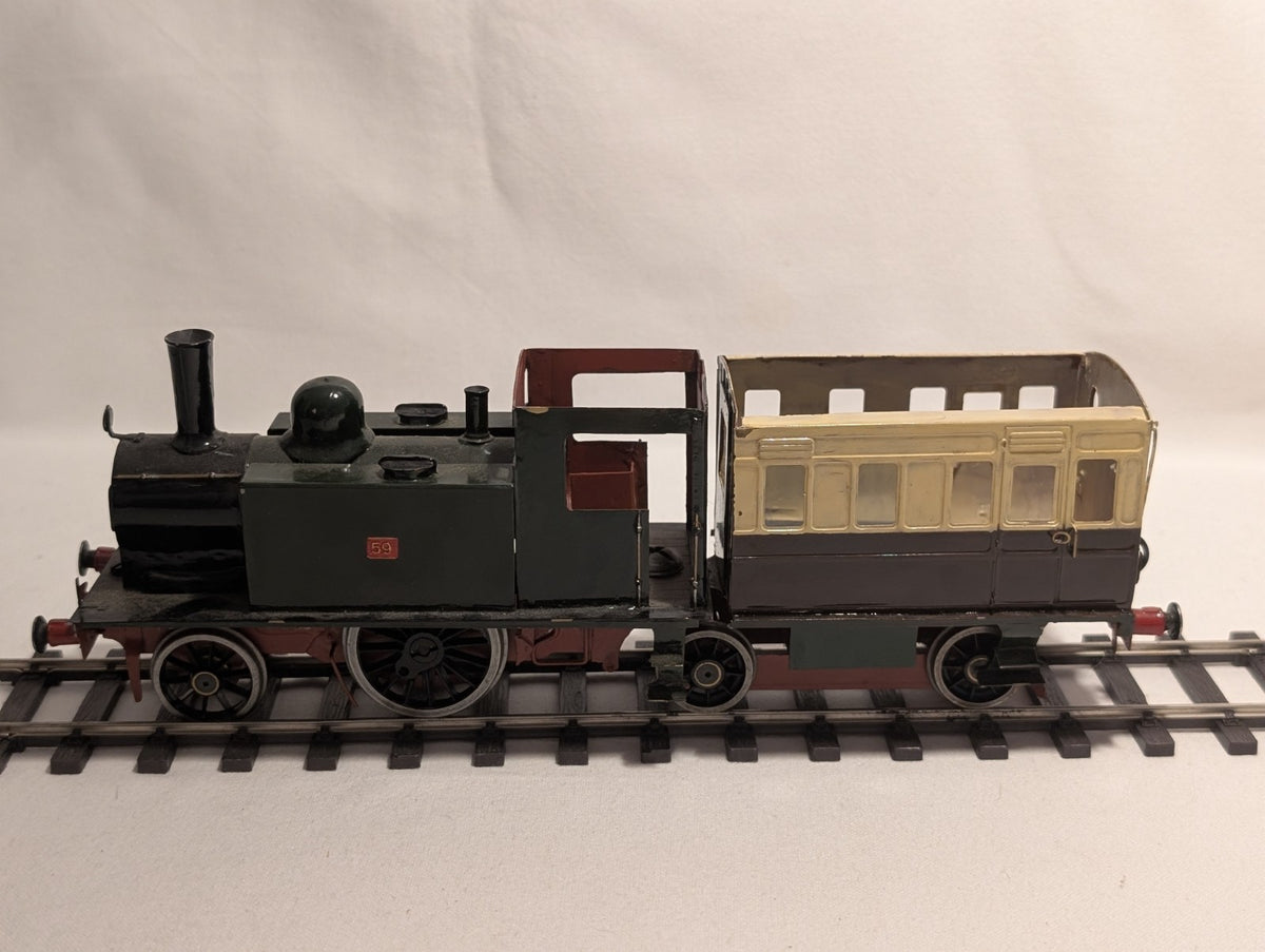 Kitbuilt O Gauge Class F9 4-2-4 Directors / Inspection Saloon – SR Lined Green