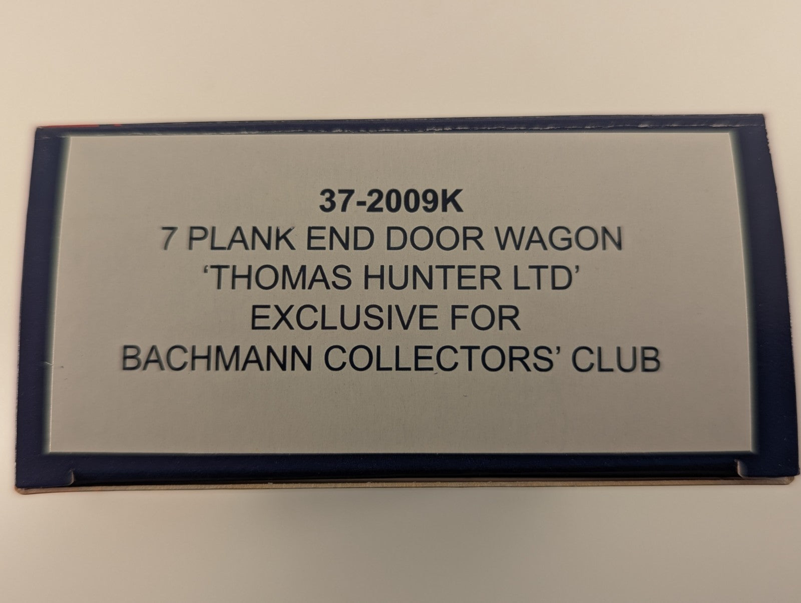 Bachmann 37-2009K 7 Plank End Door Wagon