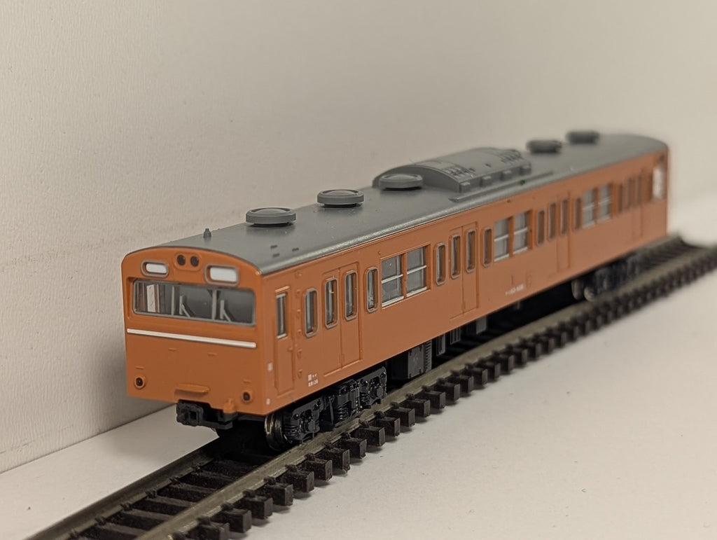 Kato N Gauge JNR Class 103 KuHa 103-828 EMU Coach JNR Orange