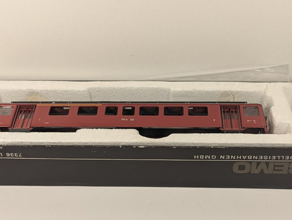Bemo 1265-111 H0e Gauge RhB Class ABe 4/4 Railcar Body Shell - Boxed