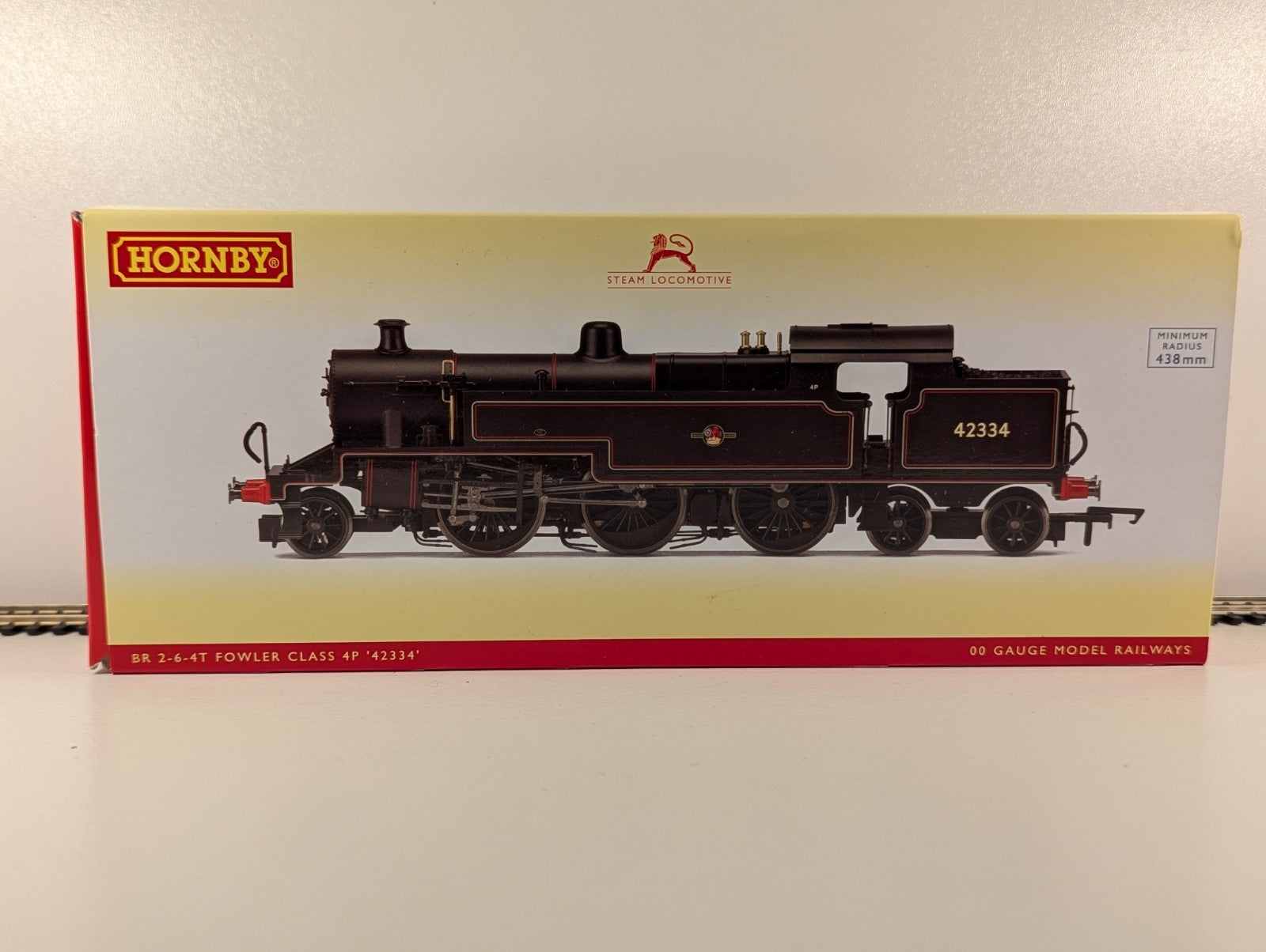 Hornby R3404 – BR Fowler Class 4P 2-6-4T No. 42334 BR Black, DCC Fitted