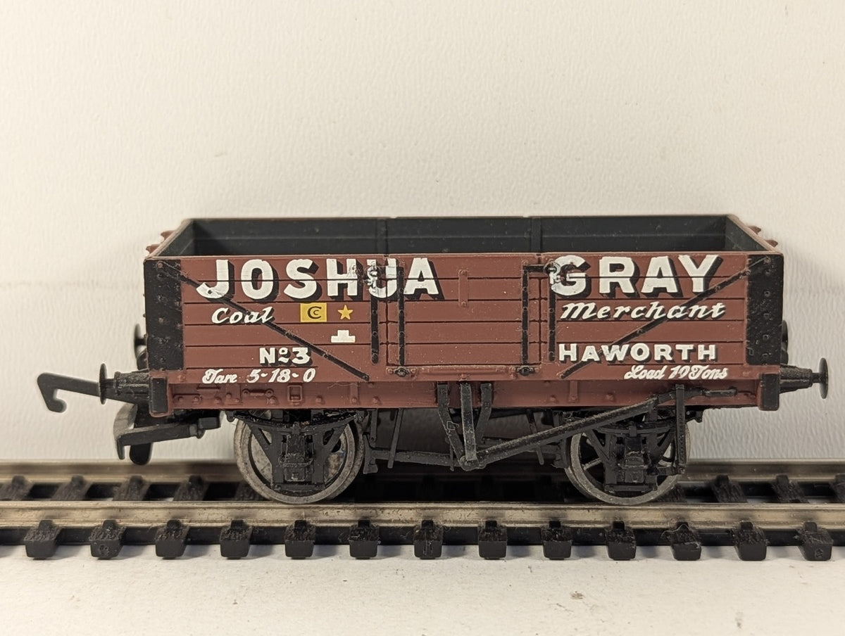 Bachmann OO Gauge RCH 7 Plank Wagon Goods Wagon No. 3 Joshua Gray 37-078