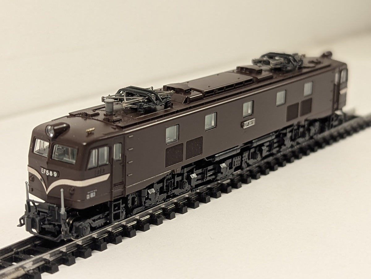 Kato N Gauge Class EF58 Electric Locomotive EF58 9 Brown 3055-1