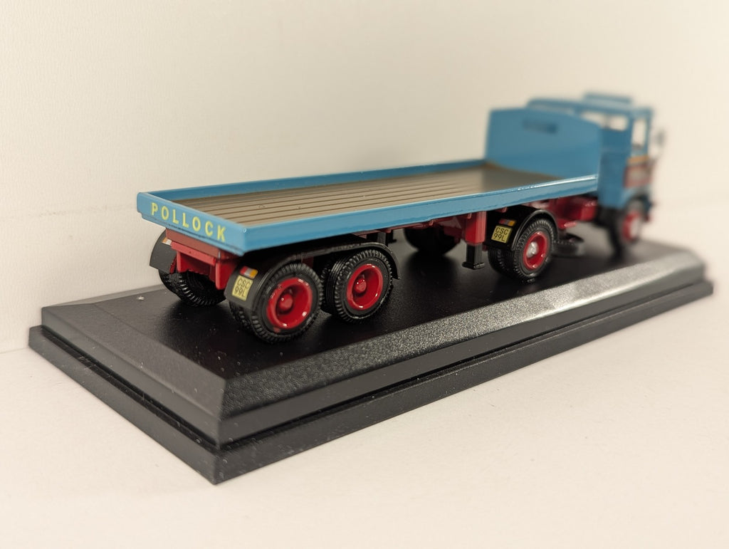 Oxford Diecast 1:76 Scale Atkinson Borderer Flatbed Trailer Diecast Vehicle