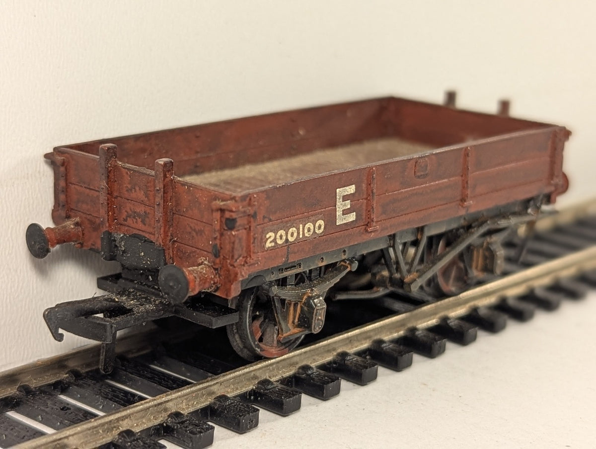 Kitbuilt OO Gauge 5-Plank Open Wagon 200100 LNER Bauxite