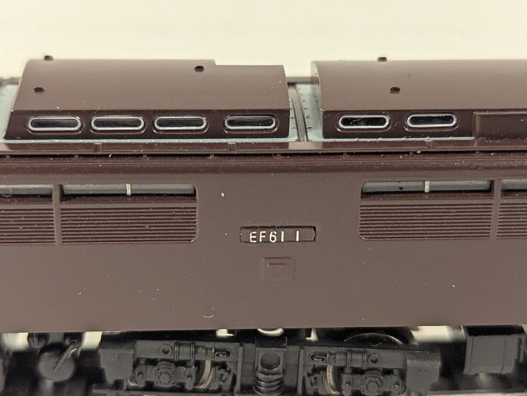 Kato N Gauge Class EF61 Electric Locomotive EF61 1 JNR Brown