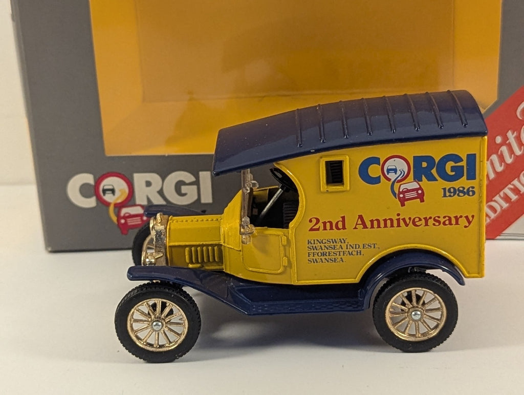 Corgi Classics 874 Ford Model T Van Corgi 2nd Anniversary