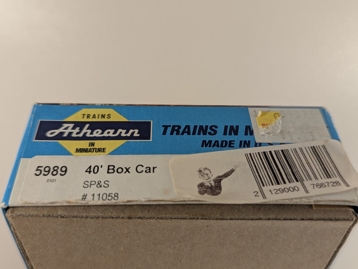 Athearn HO Gauge 40' Box Car 11058 Spokane, Portland & Seattle 5989