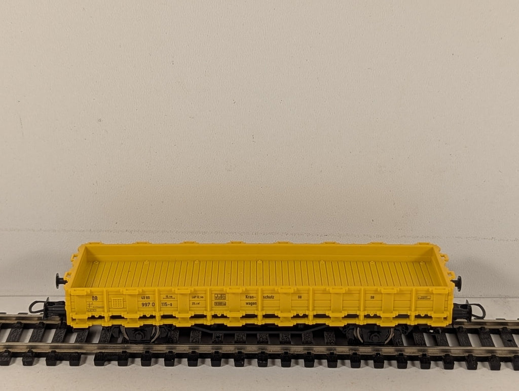 Roco HO Gauge Kranschutzwagen Goods Wagon 40 80 997 0 115-8 DB Yellow 56322