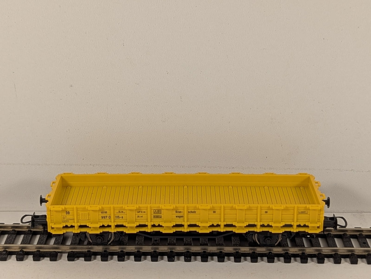 Roco HO Gauge Kranschutzwagen Goods Wagon 40 80 997 0 115-8 DB Yellow 56322