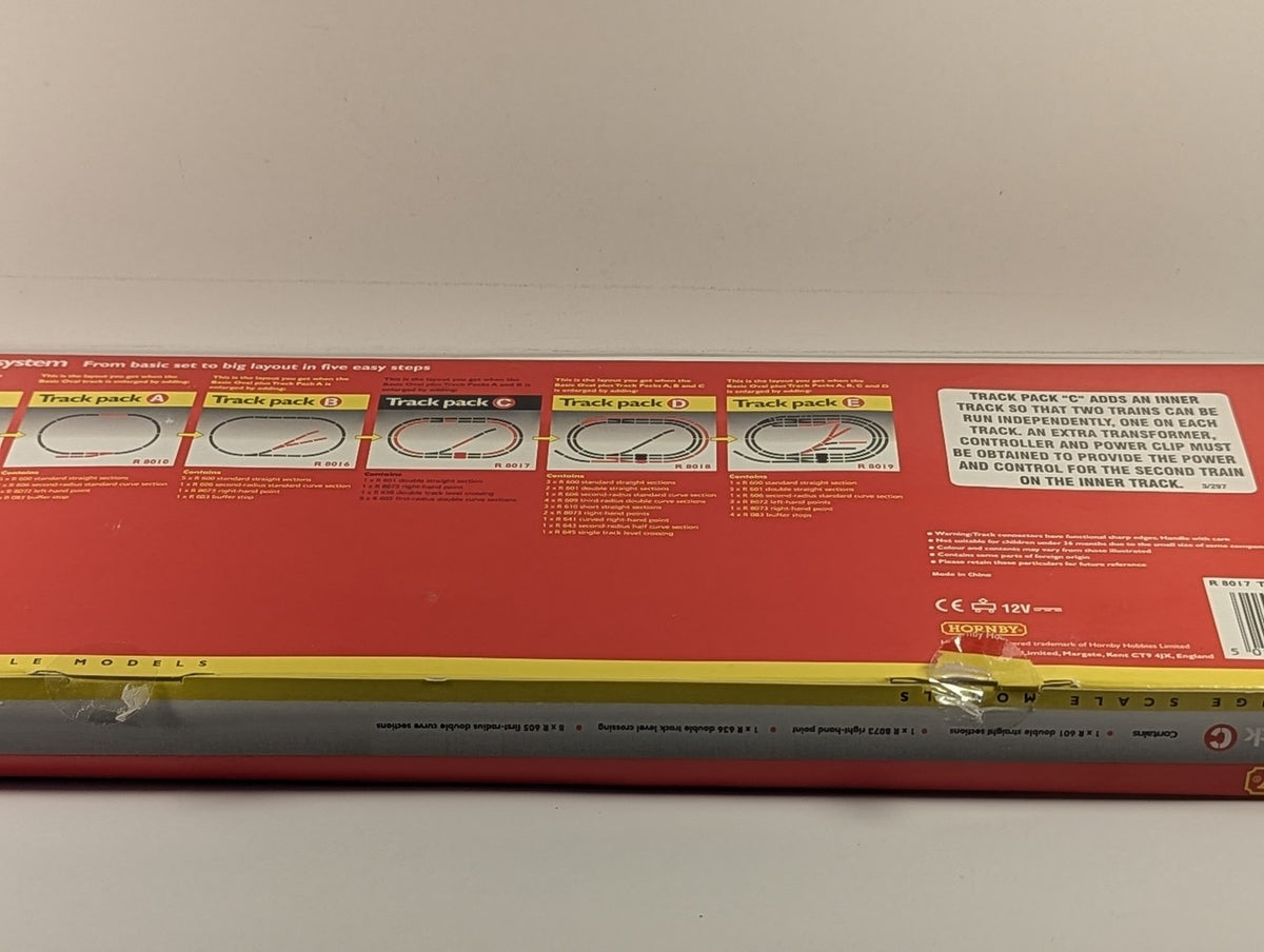 Hornby OO Gauge Track pack C R8017