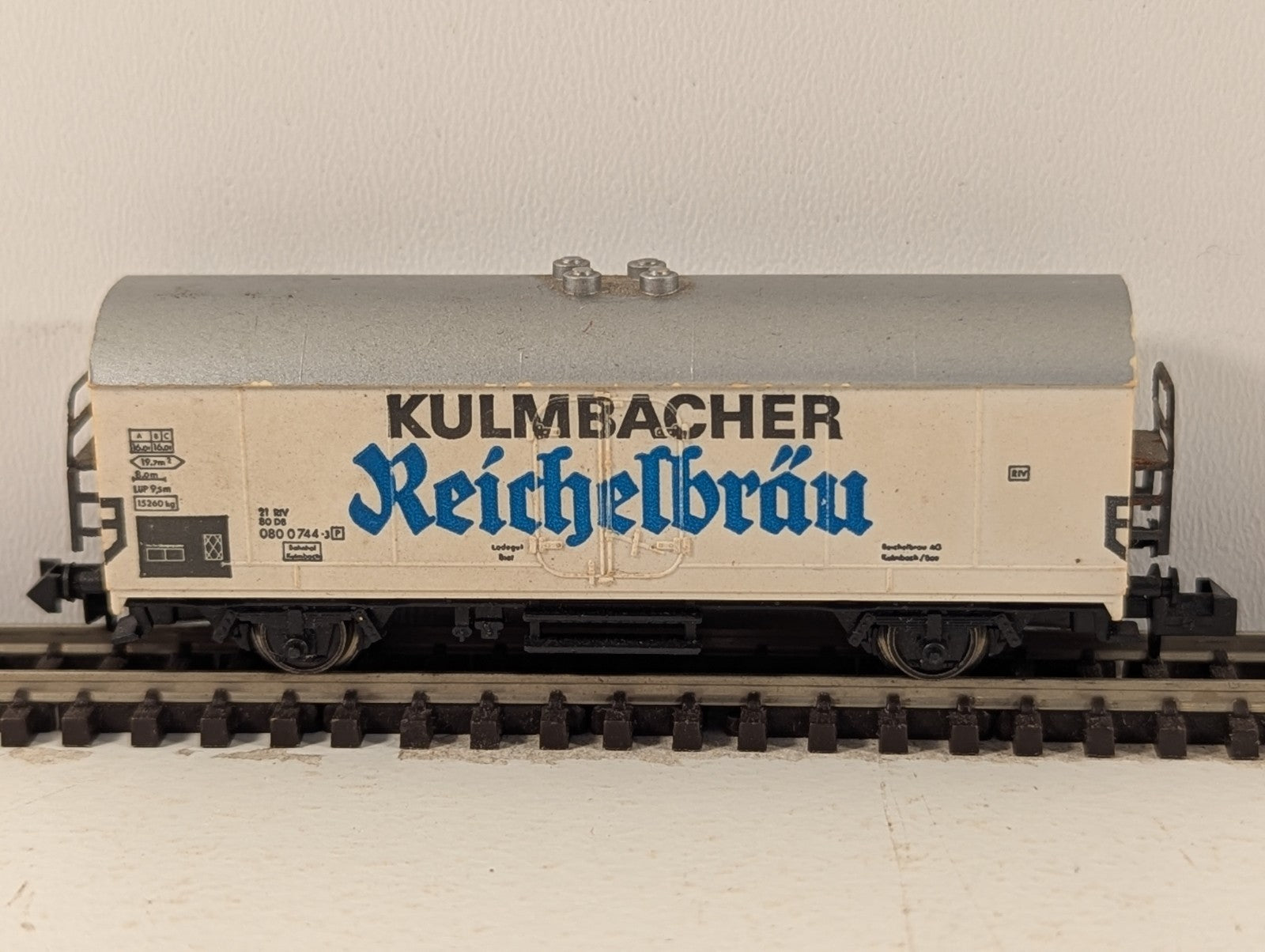 Fleischmann N Gauge Kulmbacher Reichelbräu Refrigerated Beer Wagon