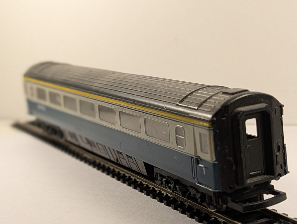 Hornby OO Gauge BR Mk3 First Class Coach Passenger Coach BR Blue/Grey