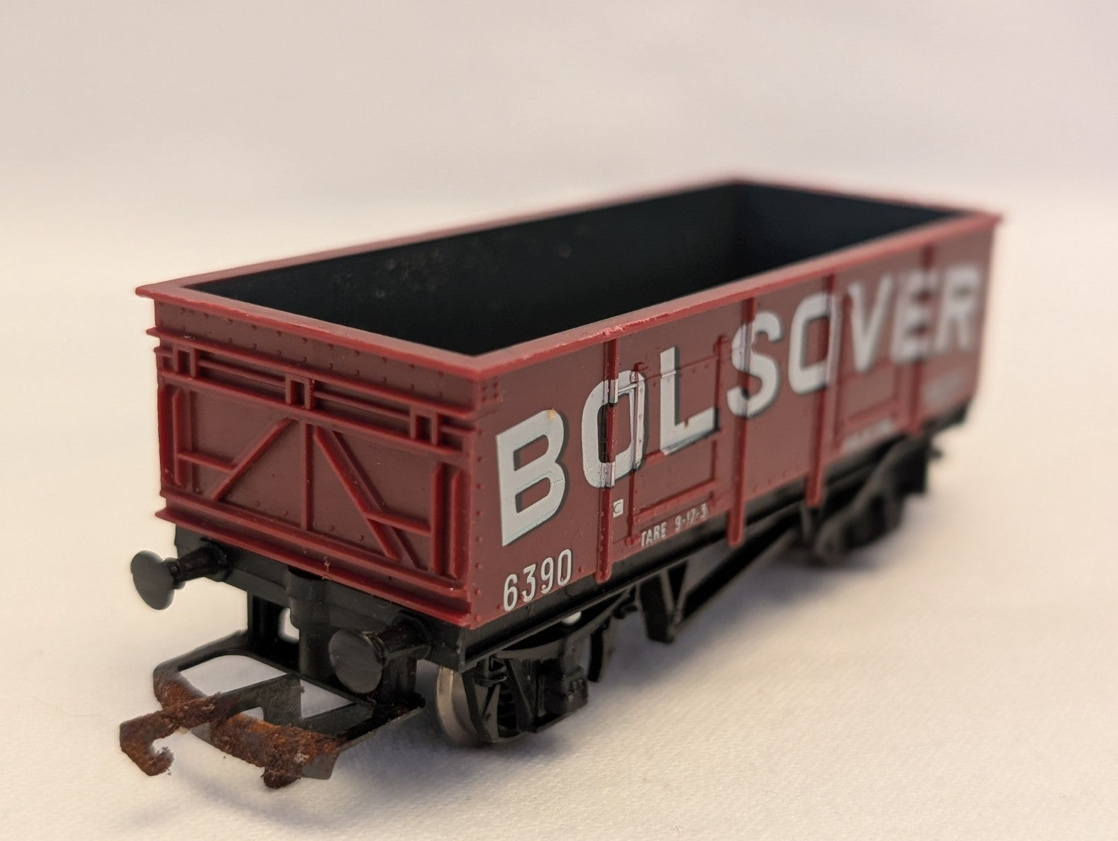 Hornby OO Gauge 20 Ton Steel Wagon Goods Wagon 6390 Bolsover Brown