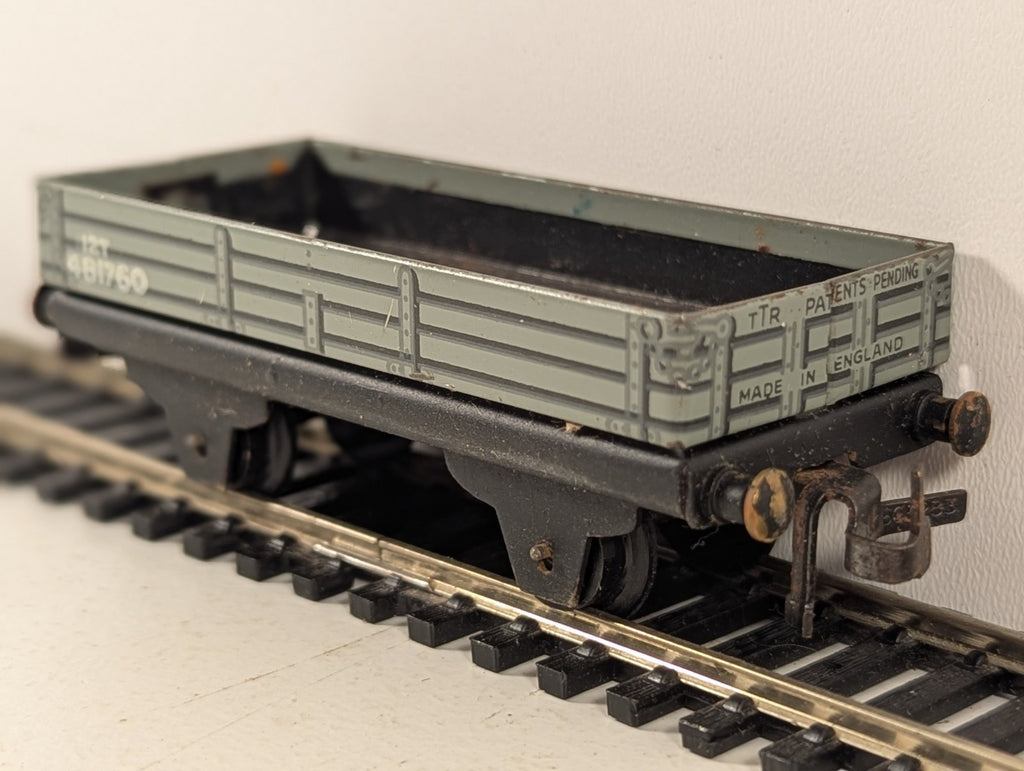 Trix Twin Railway OO Gauge 5-Plank Open Wagon 481760 Grey