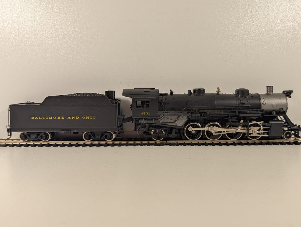 Athearn Genesis HO Scale USRA 2-8-2 Light Steam Locomotive 4531 Baltimore & Ohio