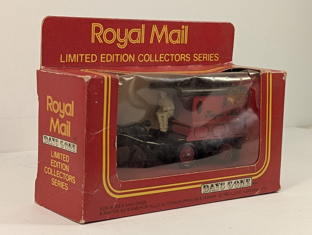 Lledo Days Gone Royal Mail Horse Drawn Carriage Die-cast Model Royal Mail red