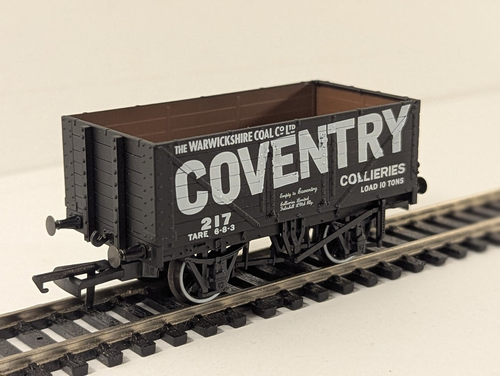 Oxford Rail Warwickshire Coal Co Ltd Coventry Collieries 7 Plank Wagon