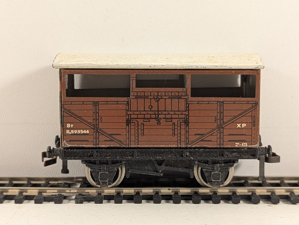 Hornby Dublo 32020 OO Gauge BR Brown D1 Cattle Truck - Boxed