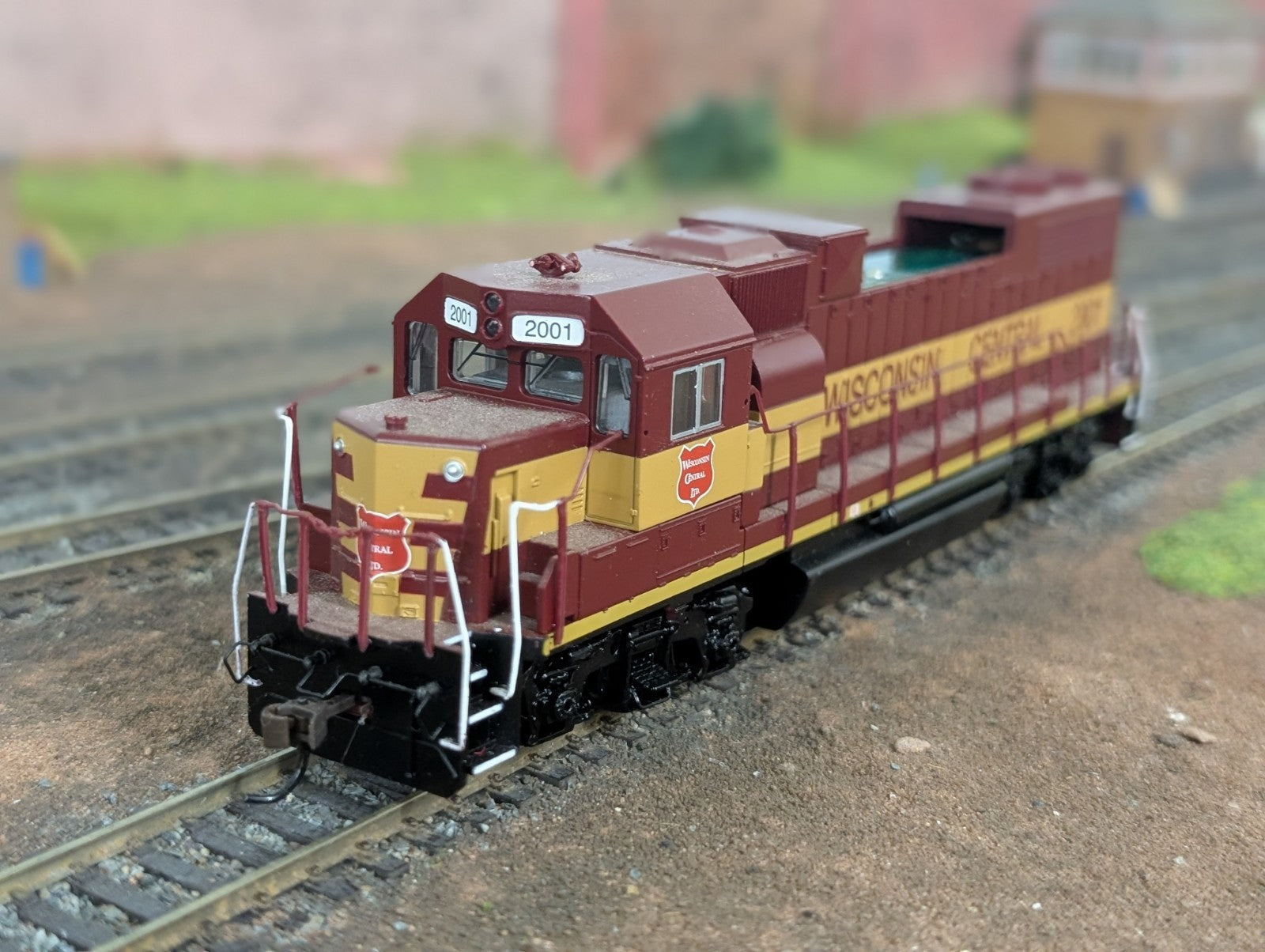Bachmann 61712 HO GP38-2 Wisconsin Central 2001 With Lights