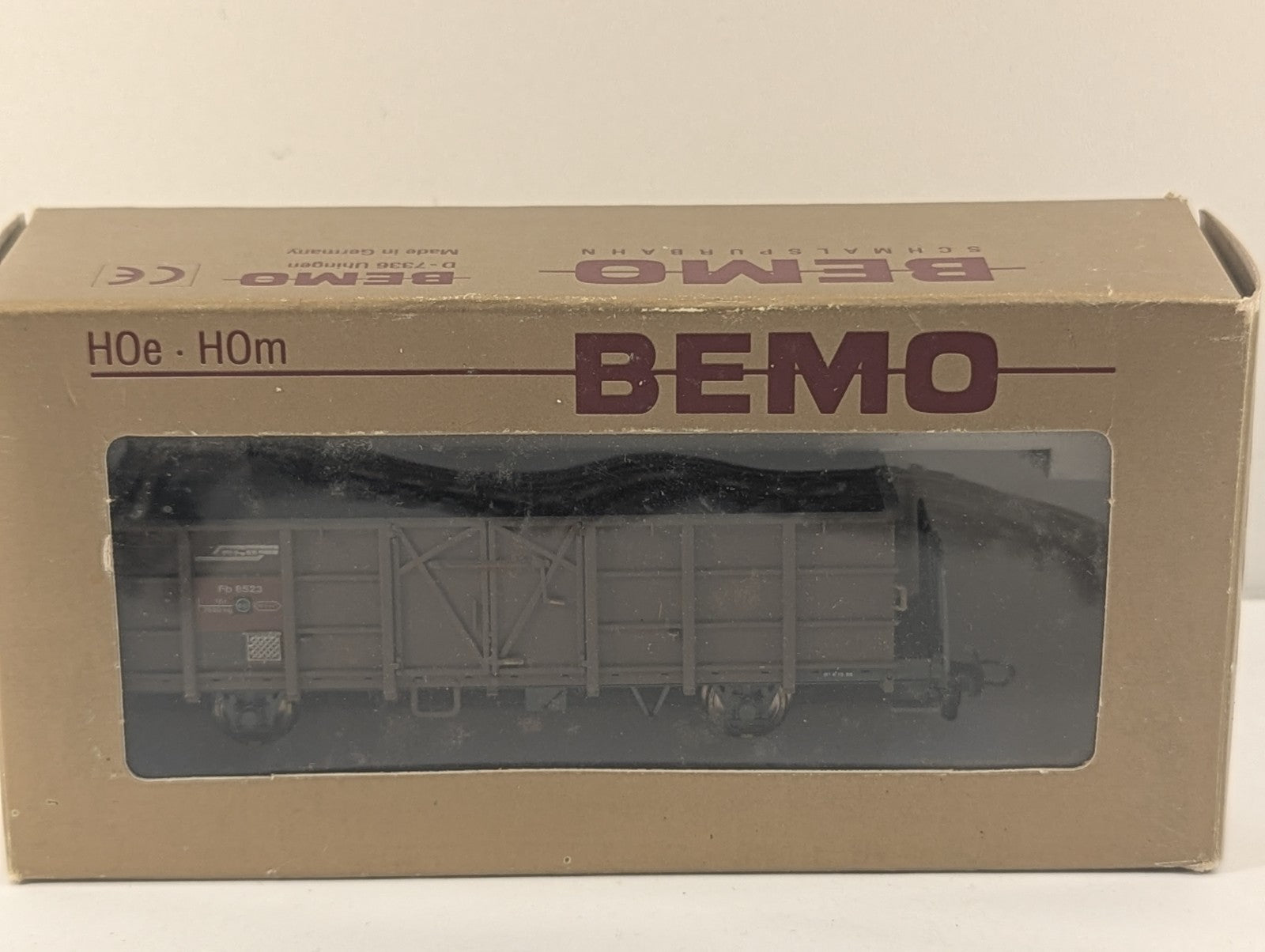 Bemo 2255 173 H0e Gauge RhB Gondola Goods Wagon - boxed