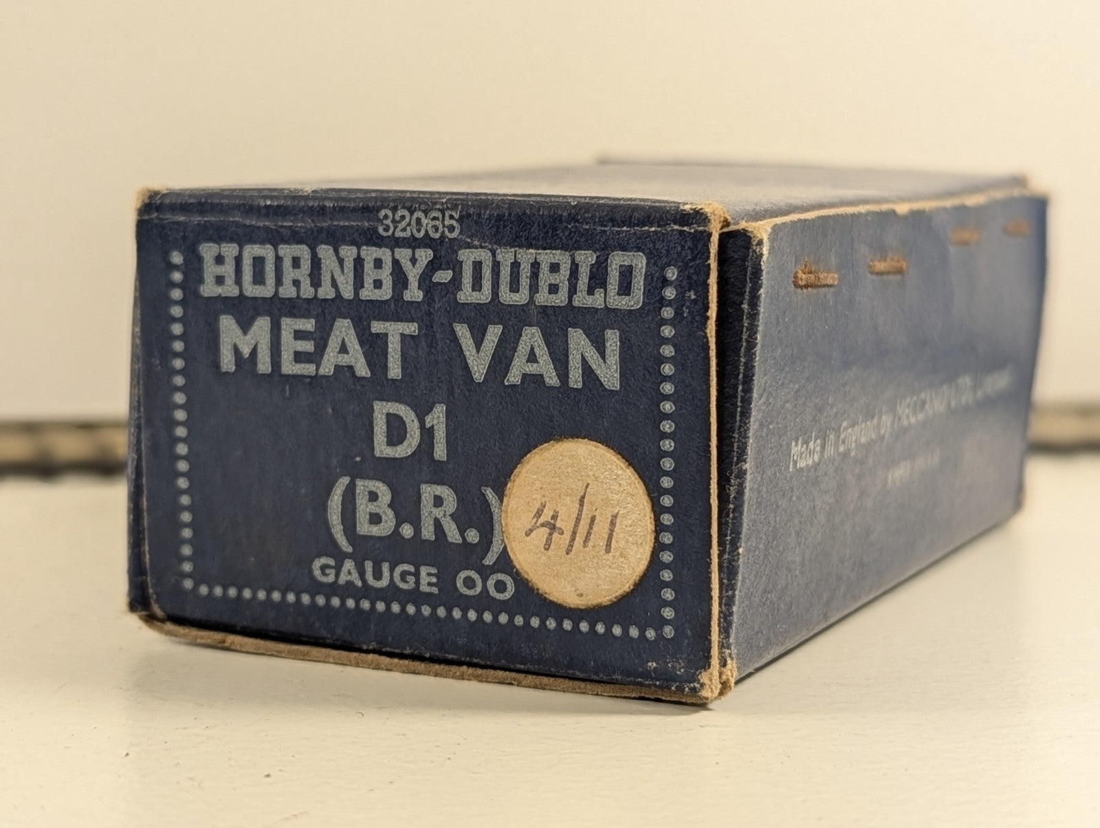Hornby Dublo 32065 OO Gauge BR White D1 Meat Van - Boxed
