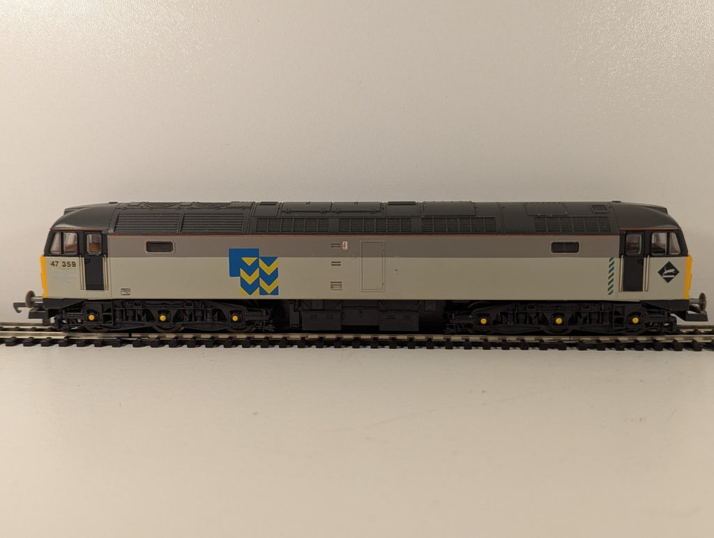 Lima OO Gauge BR Class 47 BR Railfreight Metals sector Grey Diesel Locomotive