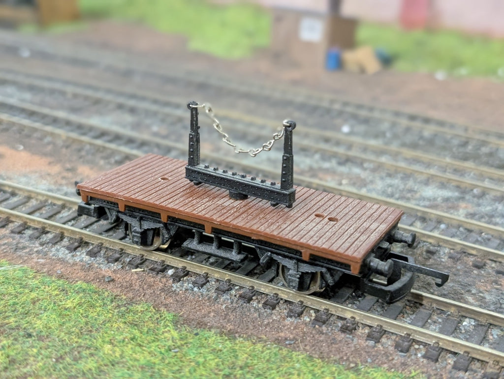 Lima 305681a3 BHA Bogie Steel Curtain Sided Wagon