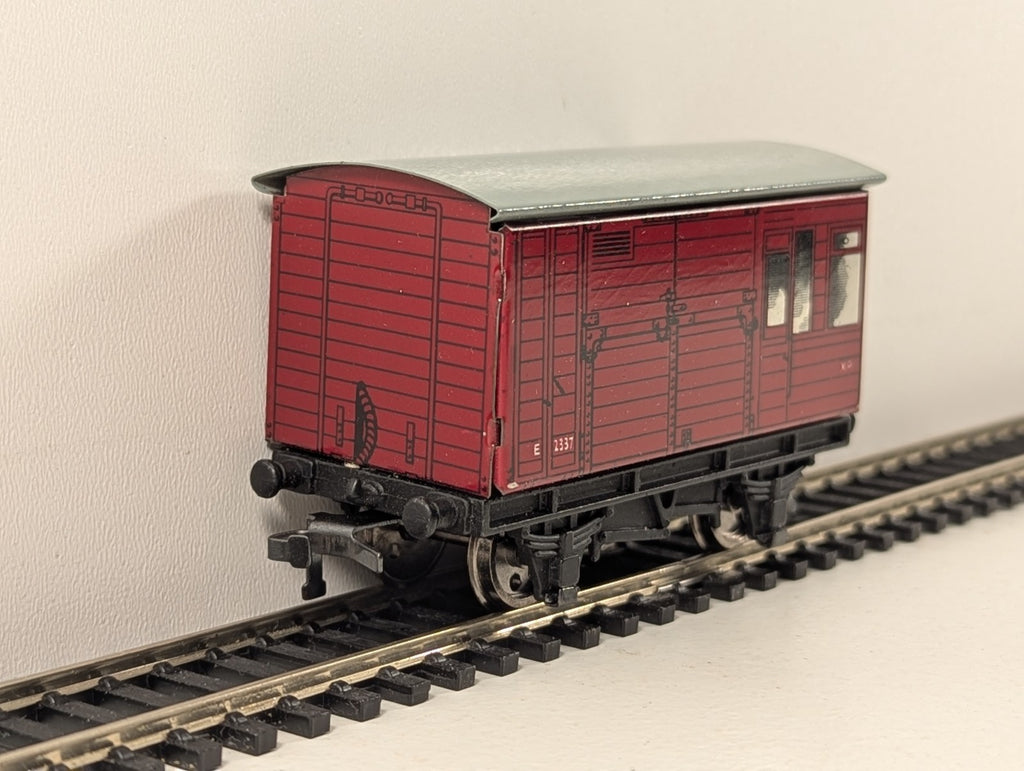 Hornby Dublo 32060 OO Gauge BR Red D1 Horse Box - Boxed